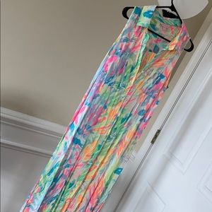 NWOT Lilly Pulitzer Size M Button Maxi Cover Up